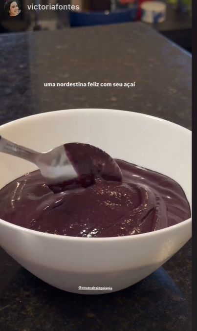 Depoimento de cliente sobre o Açaí Raiz